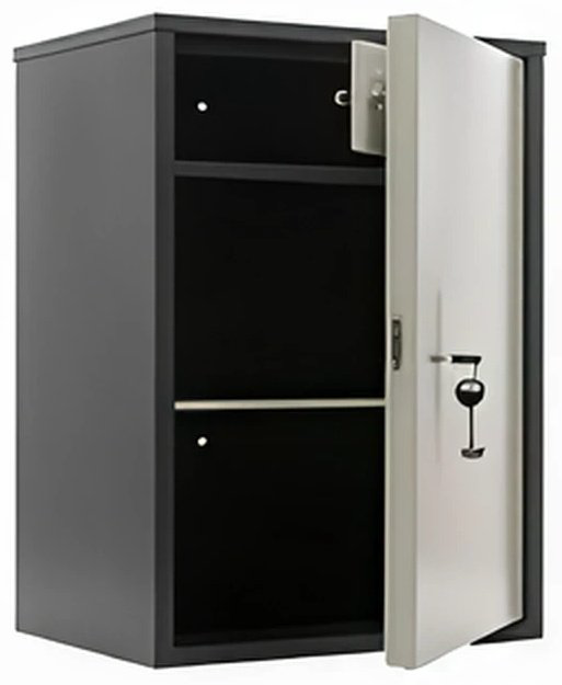 Шкаф металлический ZETA архивный 46х34х67 см купить,NaN