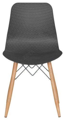 Стул ZETA Кловер, 78x44x40 см, коричневый, черный купить,NaN