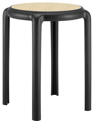 Табурет ZETA NFT-B-03, 45x34x34 см, черный 1 шт. купить,NaN