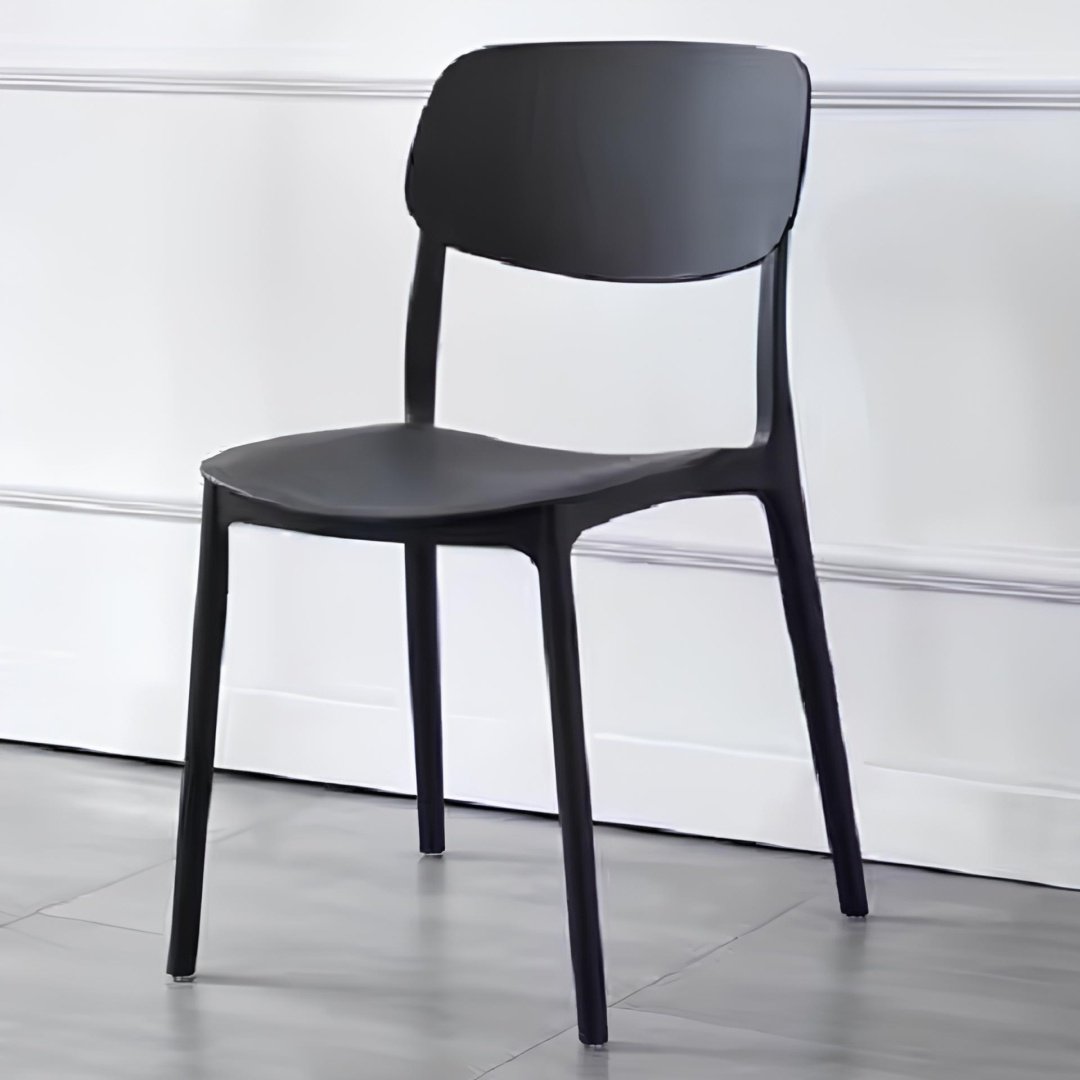 Стул S-0125, 79.5x47x40 см, черный купить,NaN