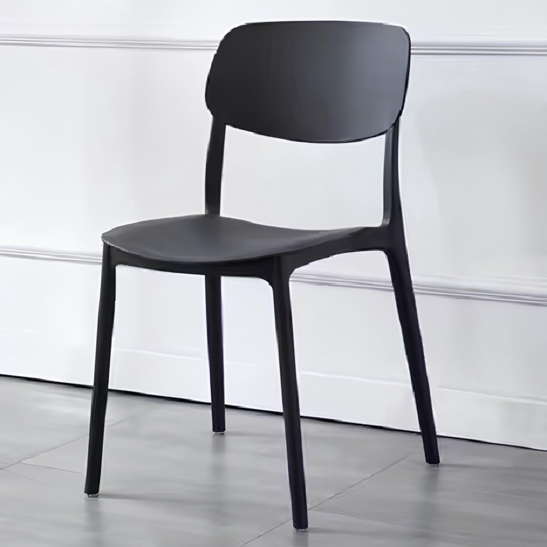 Стул S-0125, 79.5x47x40 см, черный купить,NaN