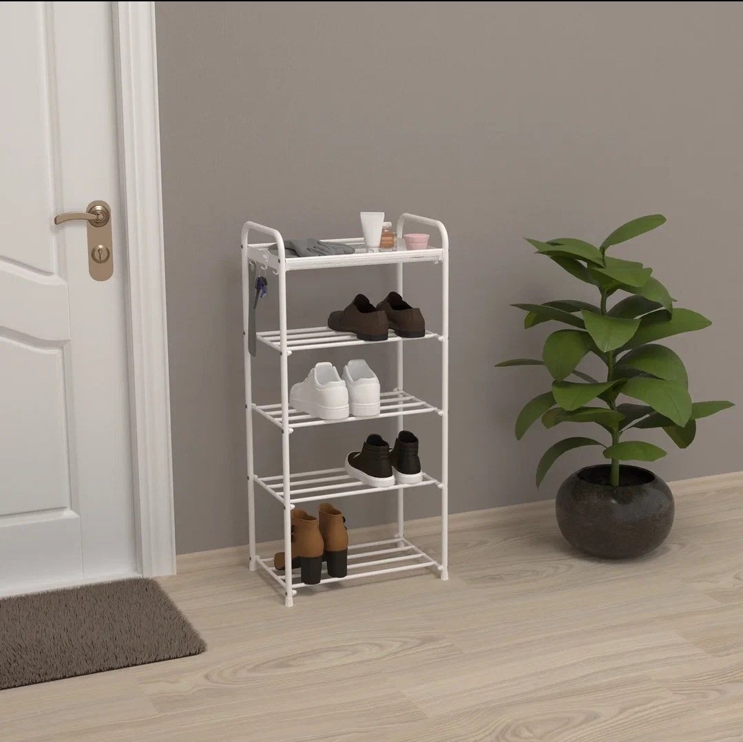 Обувница ЗМИ 45x30x95 см, металл купить,NaN