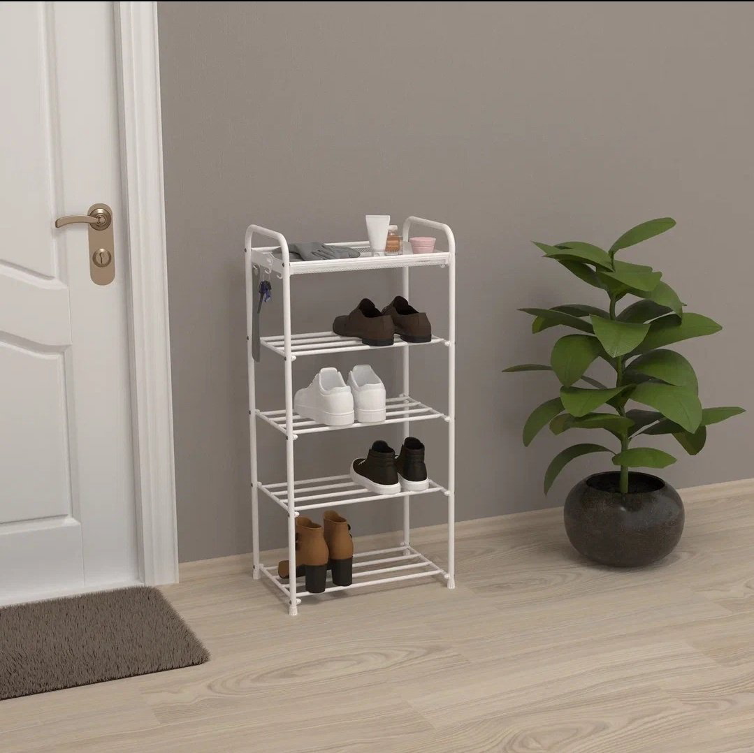 Обувница ЗМИ 45x30x95 см, металл купить,NaN