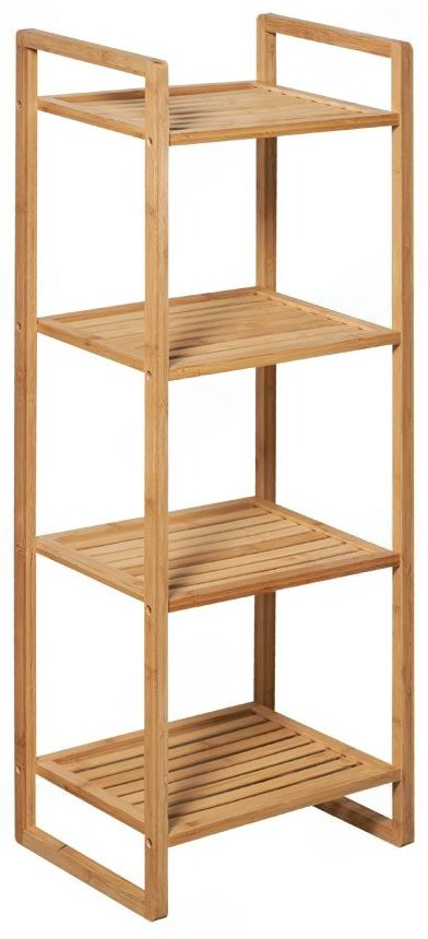 Этажерка универсальная KJZ2560 30x37x93 см, бамбук купить,NaN