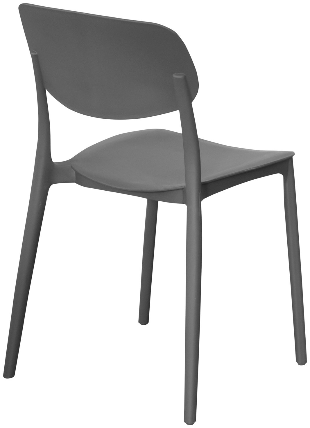 Стул ZETA Стул мод S-0125 сер. (ВИ), , 79.9x40x39.5 см, серый купить,NaN