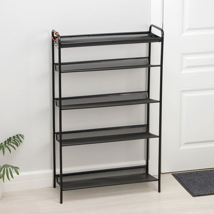 Обувница 45x27x106 см, металл купить,NaN