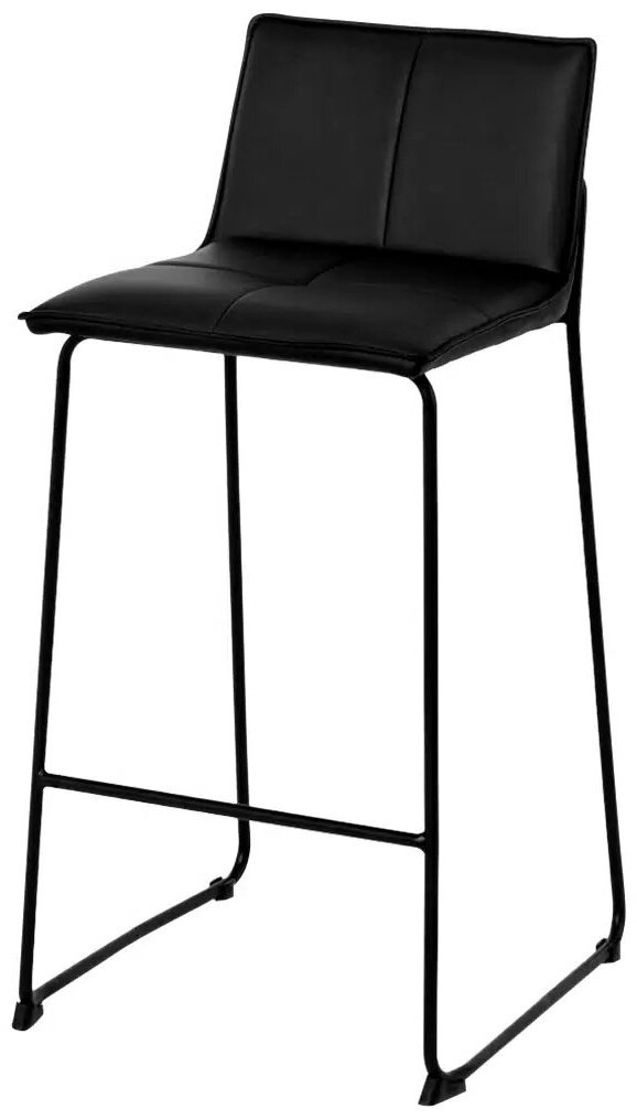 Барный стул JHS-07, 91.5x41x36 см, черный