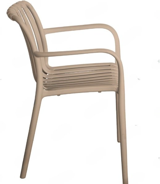 Стул ZETA PC-516_беж_90704, 46x41x44 см, бежевый 1 шт. купить,NaN