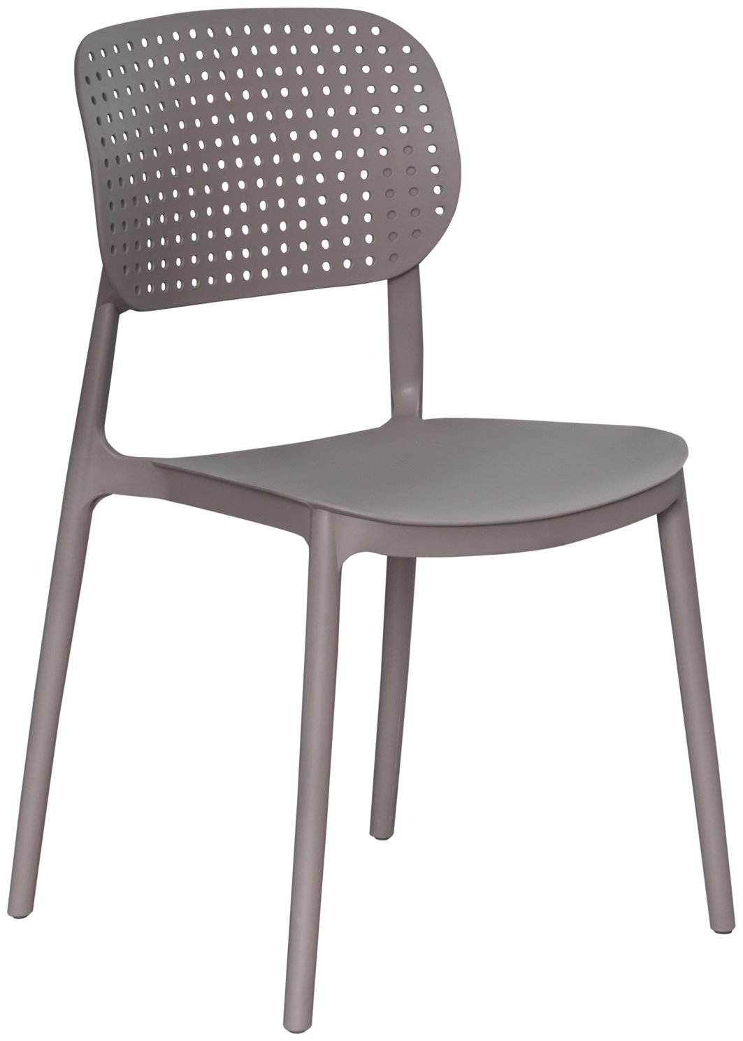 Стул ZETA THDC647, 78x41x38.5 см, коричневый 1 шт. купить,NaN
