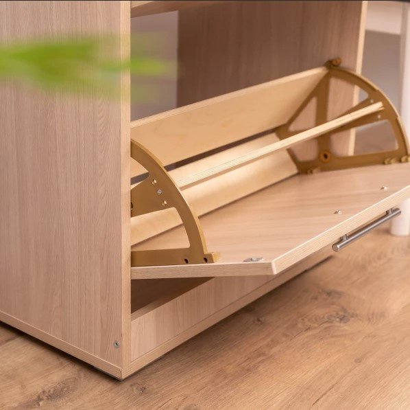 Обувница Элегия 60x40x100 см, ЛДСП купить,NaN