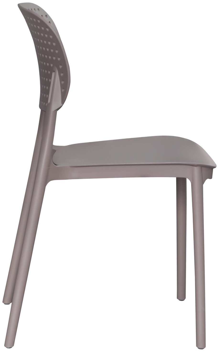Стул ZETA THDC647, 78x41x38.5 см, коричневый 1 шт. купить,NaN
