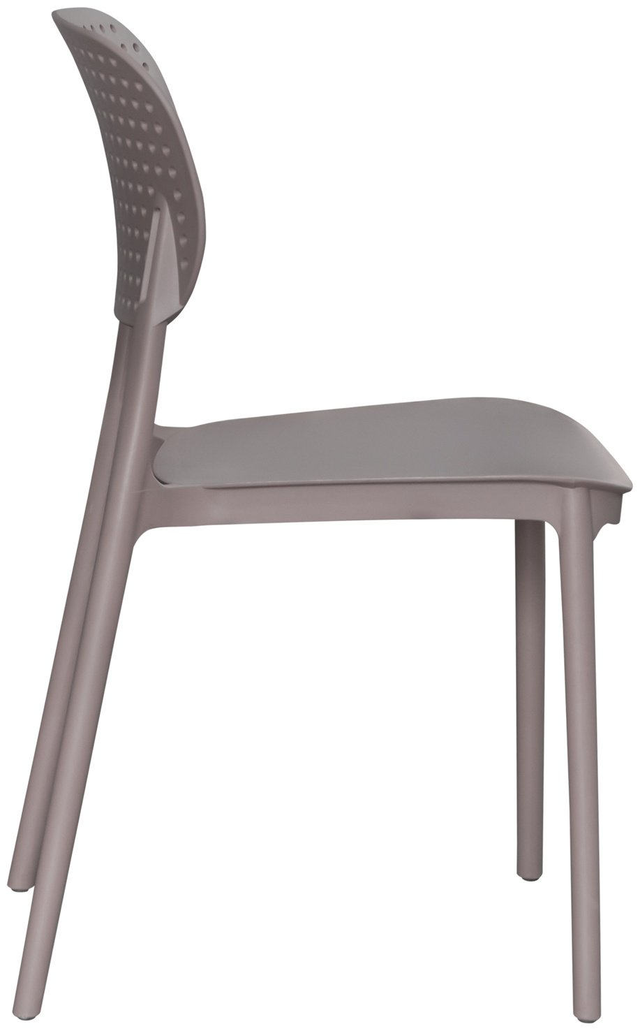 Стул ZETA THDC647, 78x41x38.5 см, коричневый 1 шт. купить,NaN