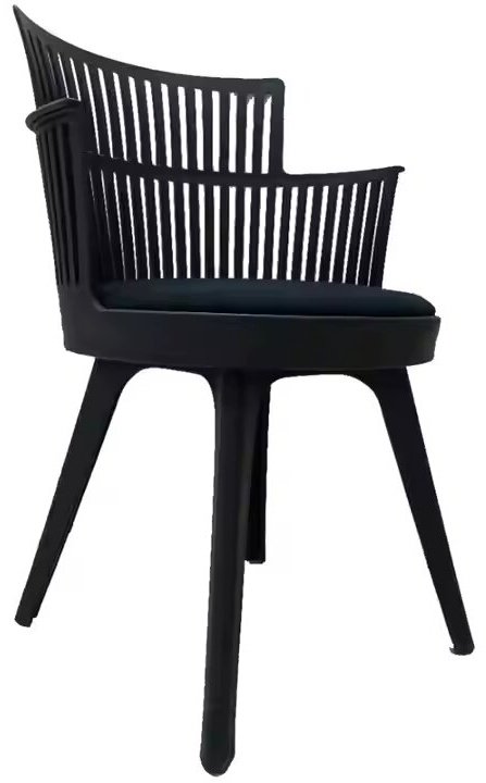 Стул S-0139, 80x44x54 см, черный купить,NaN
