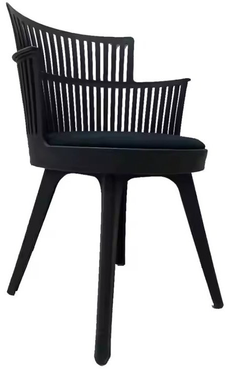 Стул S-0139, 80x44x54 см, черный купить,NaN