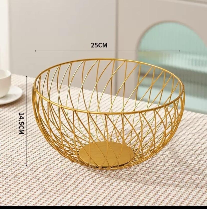 Фруктовница 1 шт, нержавеющая сталь, 25х25 см купить,NaN