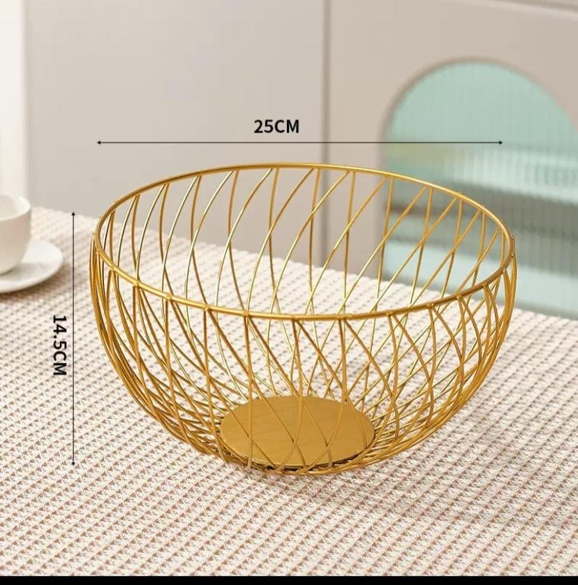 Фруктовница 1 шт, нержавеющая сталь, 25х25 см купить,NaN