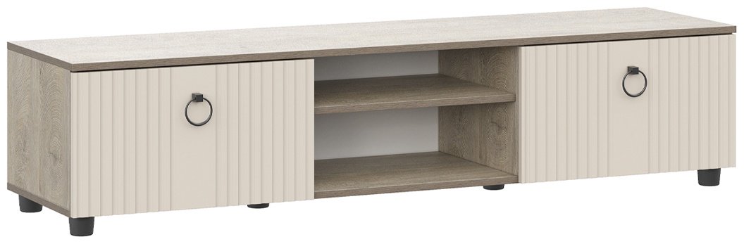 ТВ-тумба навесная ZETA Вудхилл, 160.1x41.8x36.8 см, бежевый купить,NaN