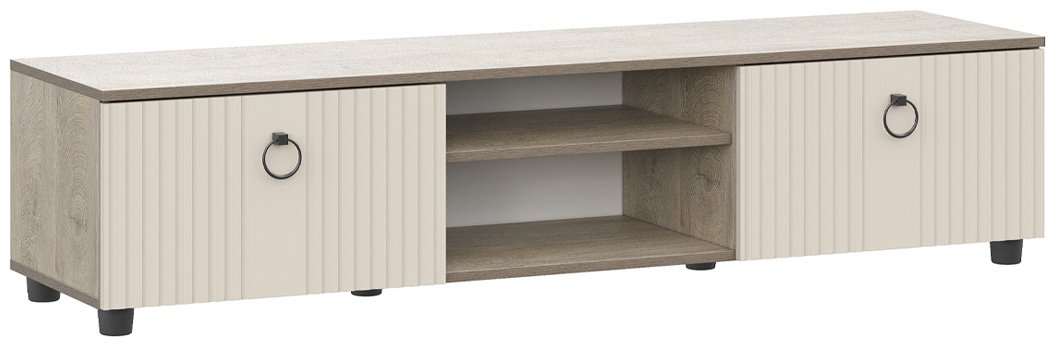 ТВ-тумба навесная ZETA Вудхилл, 160.1x41.8x36.8 см, бежевый купить,NaN