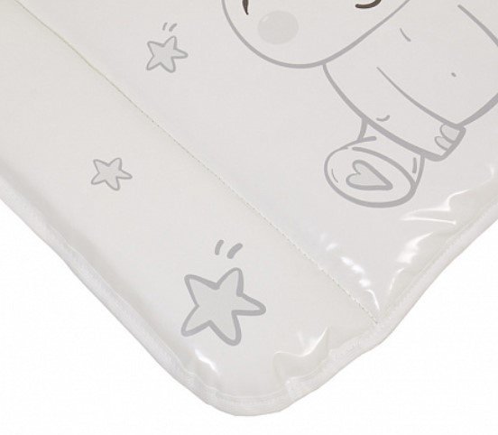 Пеленальный матрас ZETA 0002348-3, 70x50 см, серый