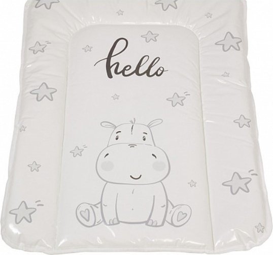 Пеленальный матрас ZETA 0002348-3, 70x50 см, серый