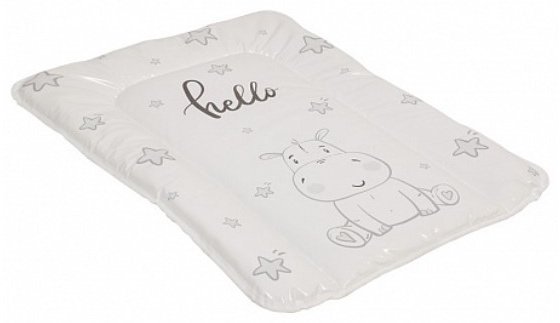 Пеленальный матрас ZETA 0002348-3, 70x50 см, серый