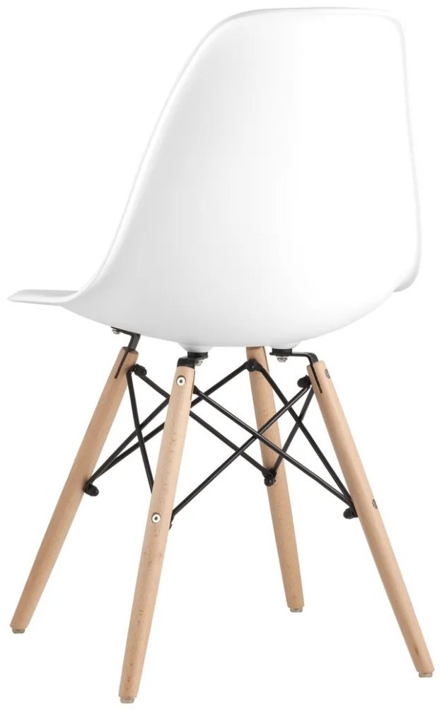 Стул Eames, 81x50x50 см, белый