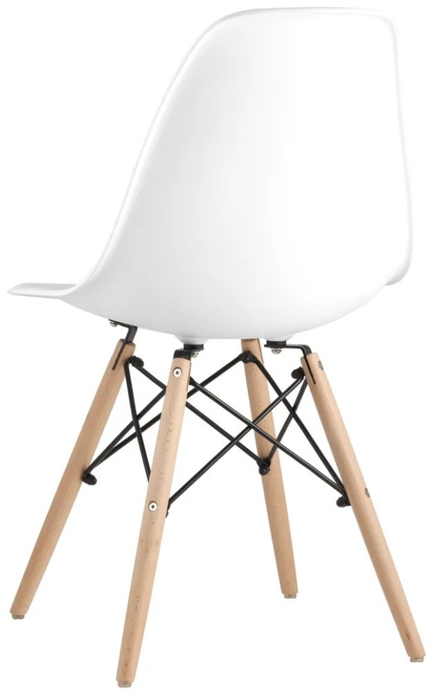 Стул Eames, 81x50x50 см, белый купить,NaN