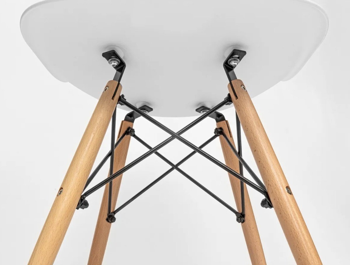 Стул Eames, 81x50x50 см, белый