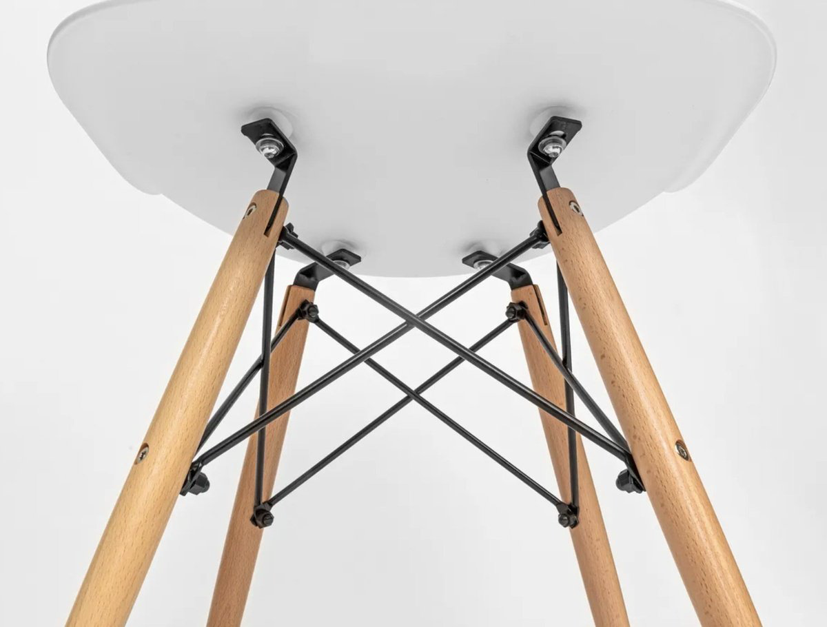Стул Eames, 81x50x50 см, белый купить,NaN