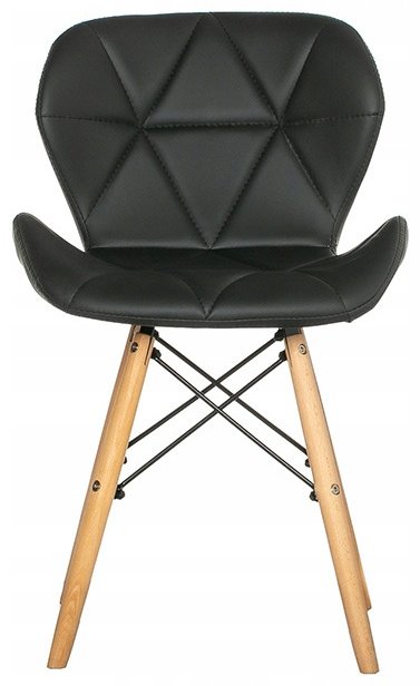 Стул ZETA C50 ВИ, 79x48x37 см, черный