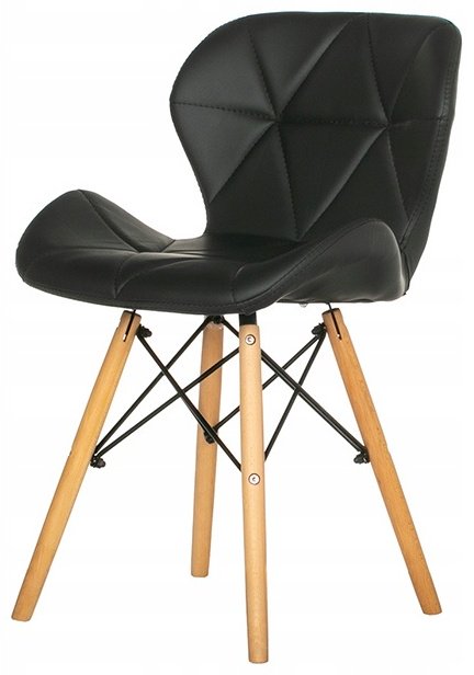 Стул ZETA C50 ВИ, 79x48x37 см, черный