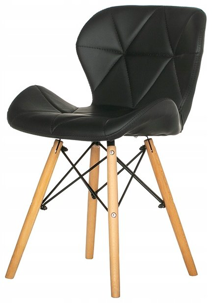 Стул ZETA C50 ВИ, 79x48x37 см, черный купить,NaN