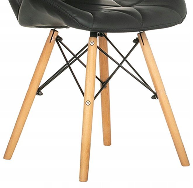 Стул ZETA C50 ВИ, 79x48x37 см, черный купить,NaN