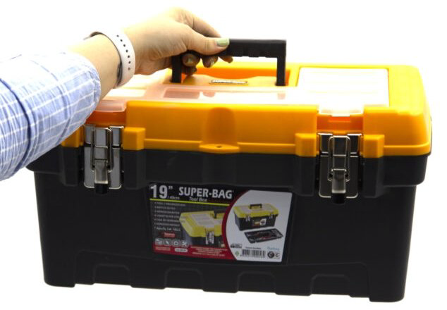 SUPER-BAG ящик с органайзером ASR-2077 49x26x32 см черный, желтый купить,NaN