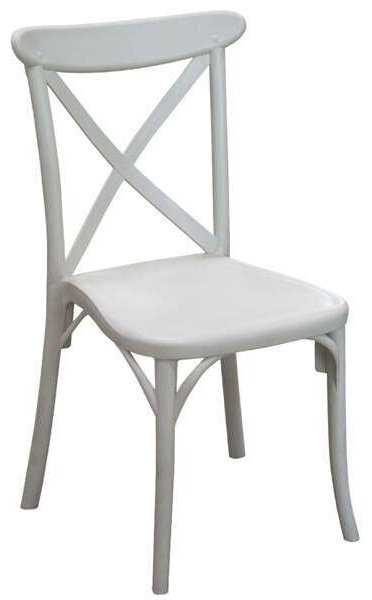 Стул ZETA Кантри, 88x49x45 см, белый купить,NaN