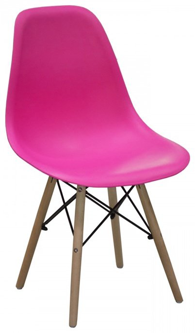 Стул ZETA C06, 80x46x40 см, розовый купить,NaN