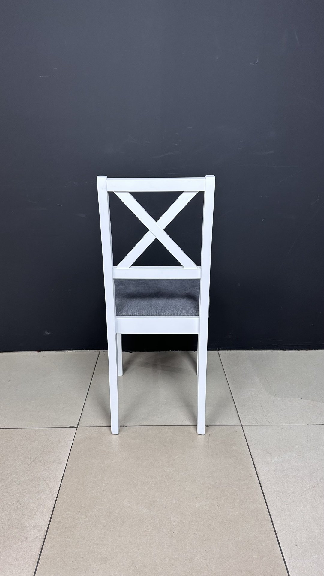 Стул Маркиз WS NOVO, 89x41x42 см, белый, серый купить,NaN