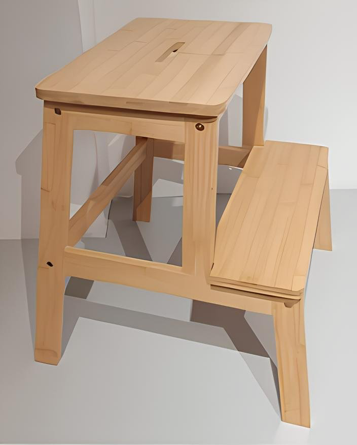 Табурет KJC2557, 46.5x43x43 см, коричневый купить,NaN