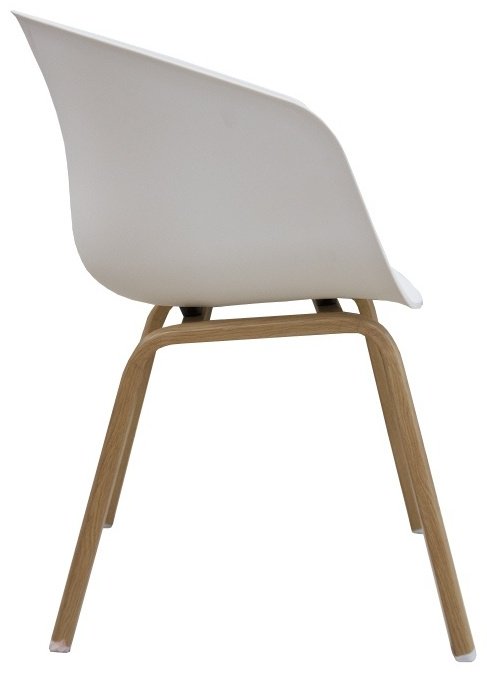 Стул ZETA C07, 75x57x43 см, белый купить,NaN