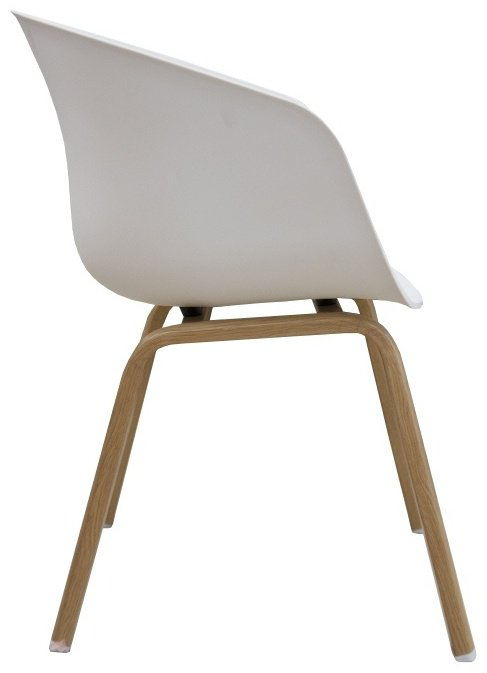 Стул ZETA C07, 75x57x43 см, белый купить,NaN