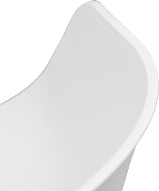 Стул ZETA C07, 75x57x43 см, белый купить,NaN