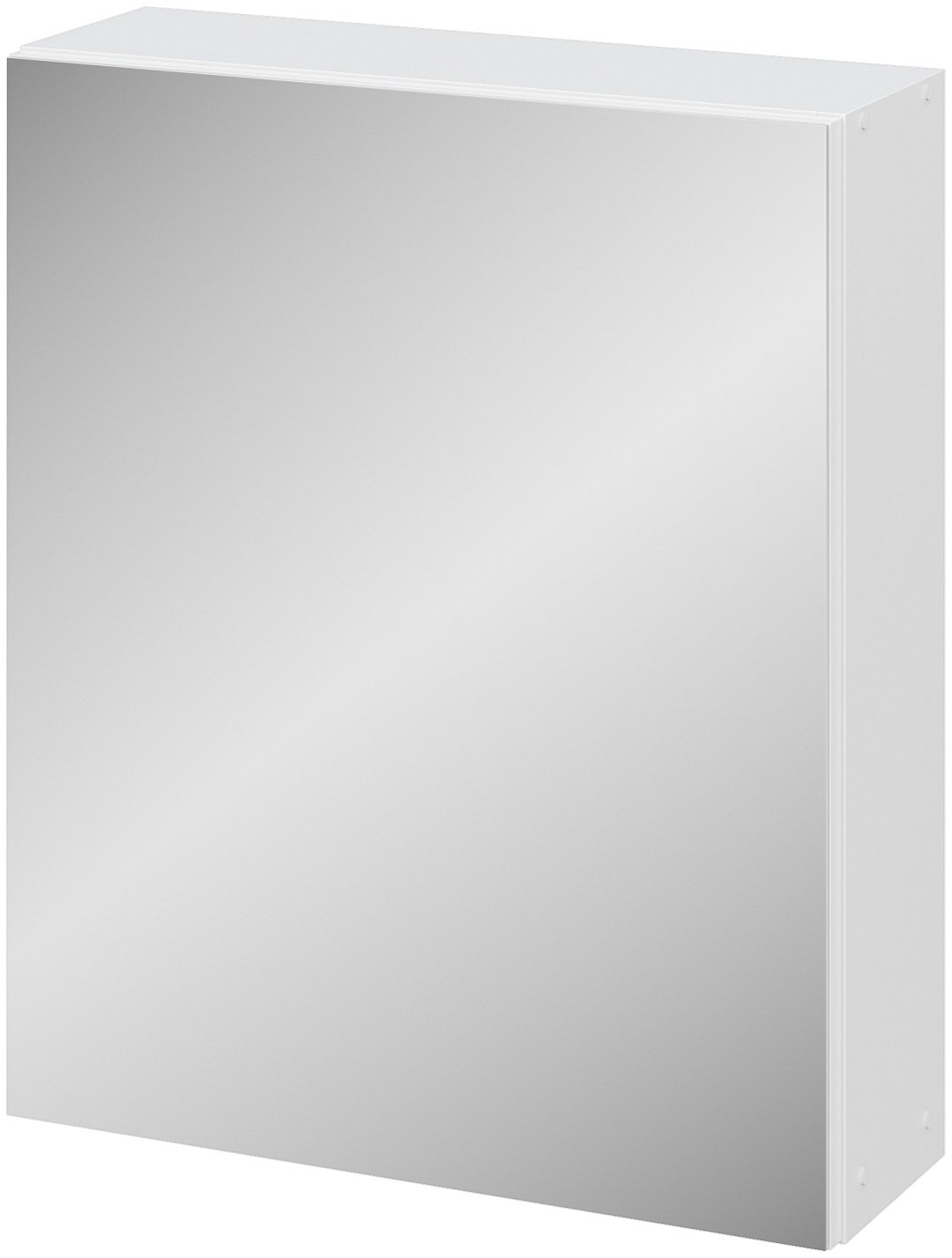 Шкаф зеркальный навесной SV 00-00112619, 50x17x60 см, белый купить,NaN