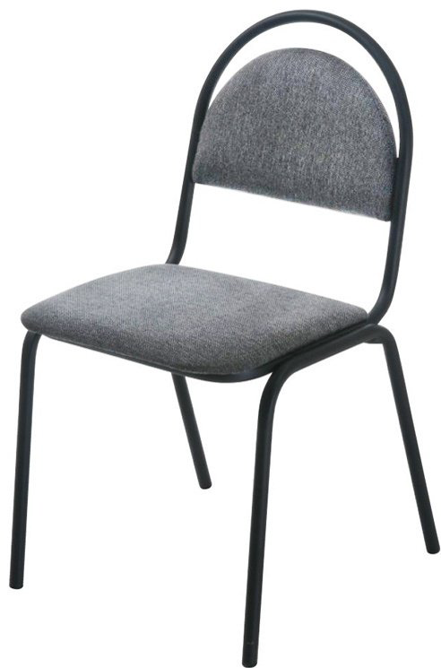Стул ZETA Стул Стандарт, 83x46x56 см, серый 1 шт. купить,NaN