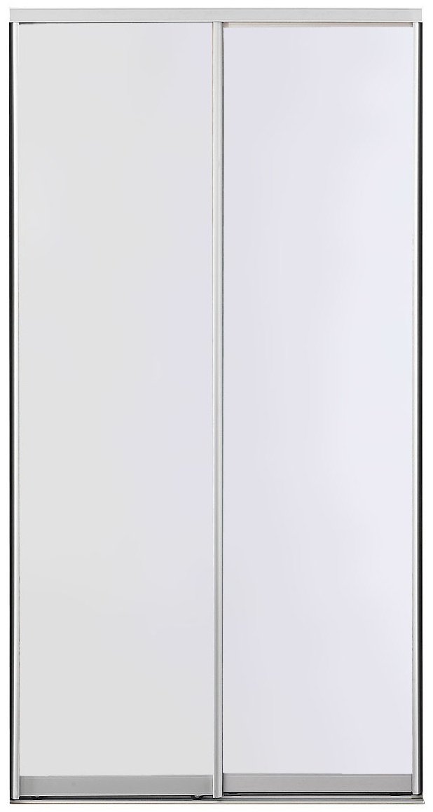 Шкаф-купе Элегия КМ.018.01-01-00, 121x230х44.5 см, белый купить,NaN