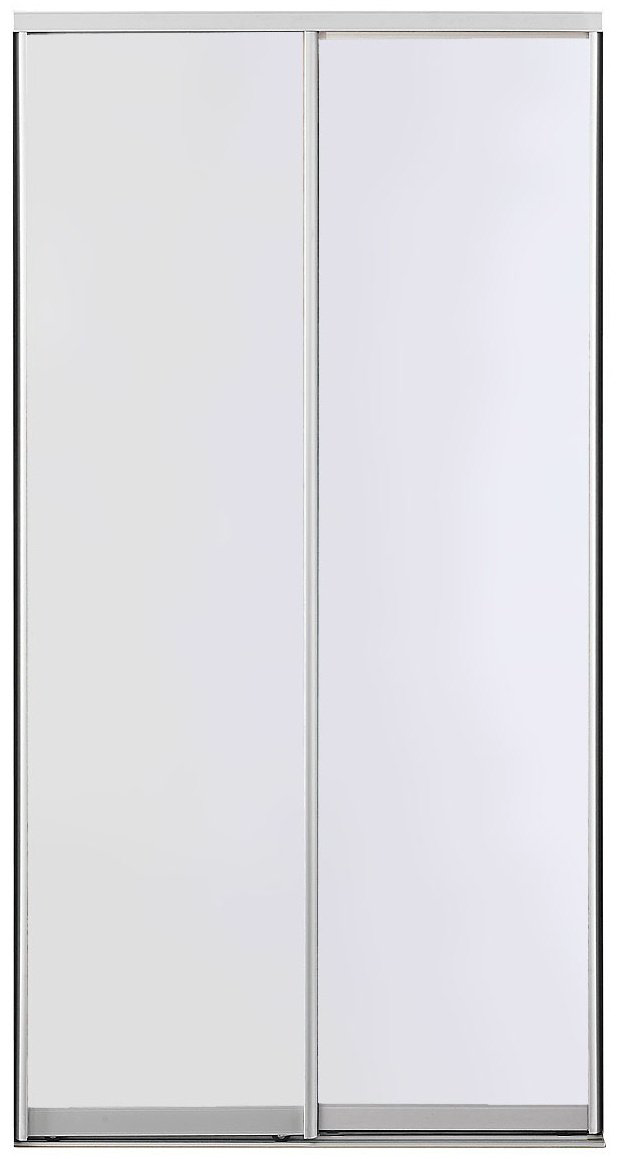 Шкаф-купе Элегия КМ.018.01-01-00, 121x230х44.5 см, белый купить,NaN