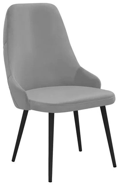 Стул ZETA Лемос, 87x47x48 см, серый 1 шт. купить,NaN