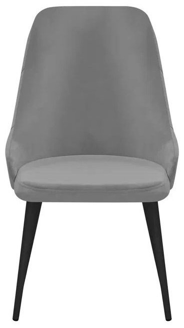 Стул ZETA Лемос, 87x47x48 см, серый 1 шт. купить,NaN