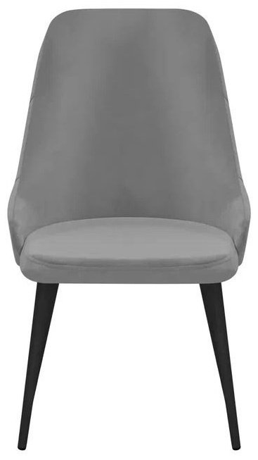 Стул ZETA Лемос, 87x47x48 см, серый 1 шт. купить,NaN