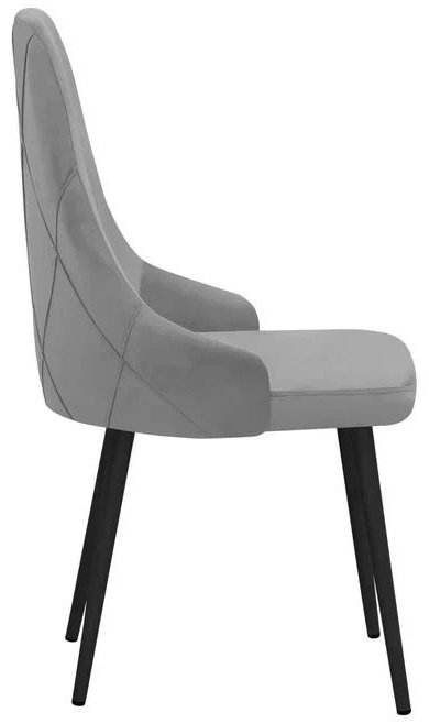 Стул ZETA Лемос, 87x47x48 см, серый 1 шт. купить,NaN