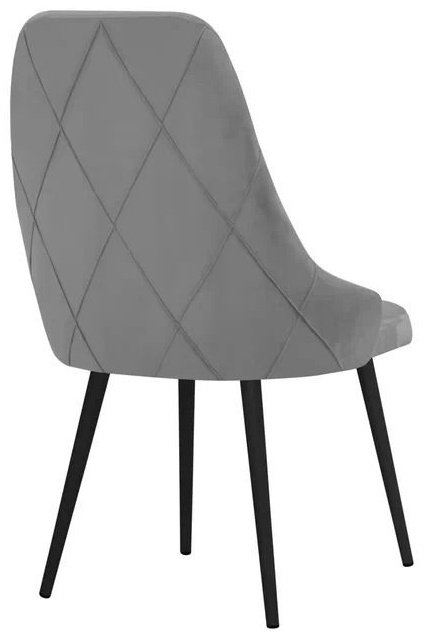 Стул ZETA Лемос, 87x47x48 см, серый 1 шт. купить,NaN